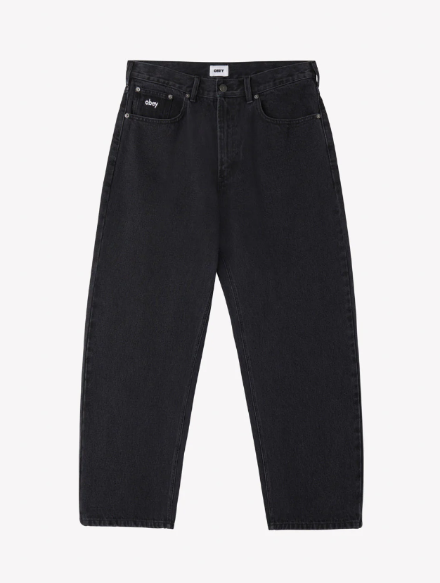 Bigwig Baggy Denim - Faded Black