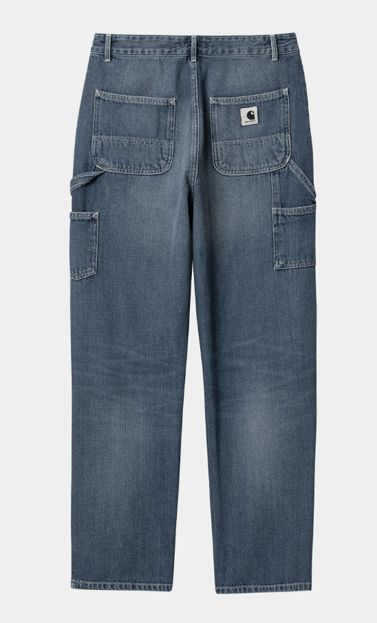 W' Pierce Pant Straight - Blue Dark Used Wash