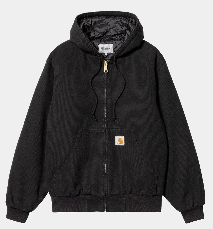 OG Active Jacket (Winter) - Black Aged Canvas