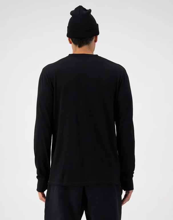 Yotei Merino Longsleeve - Cedar/Black