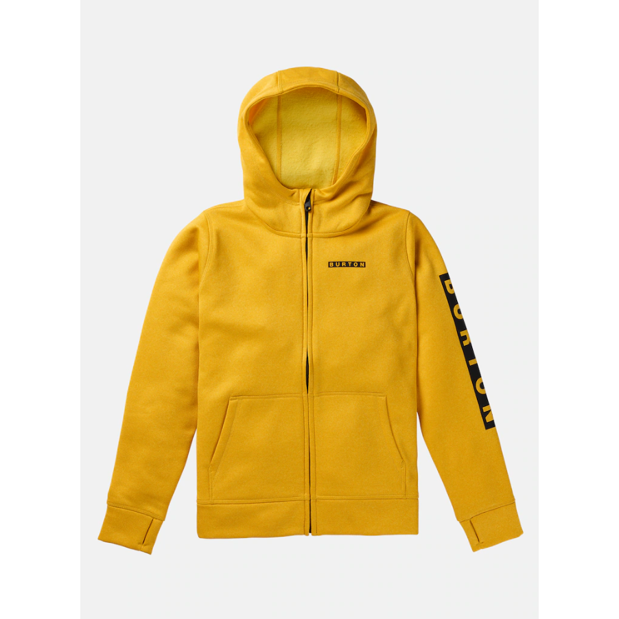 Kids' Oak Full-Zip Hoodie - Goldenrod Heather