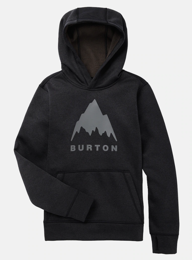 Kids' Oak Hoodie - True Black Heather