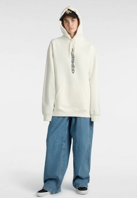 Skate Blurb Hoodie - White