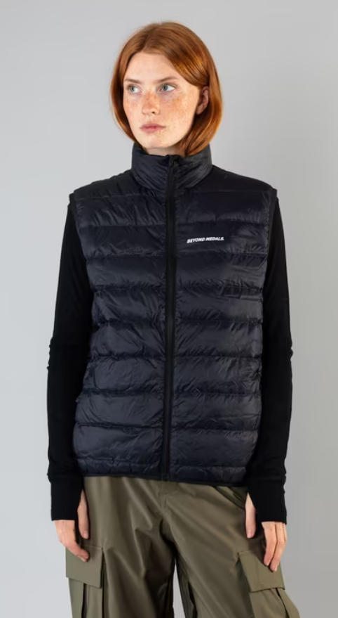 Packable Down Vest - Black