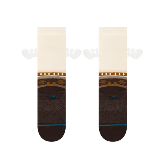 Stance Have Some Eggnog Crew - Darkbrown