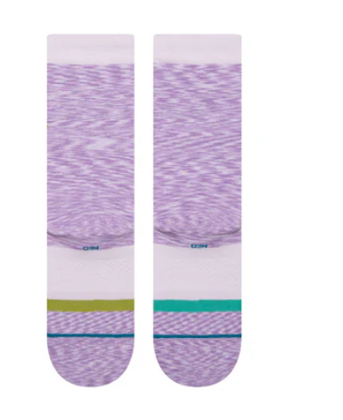 Stance Scare Floor Crew Sock - Lavender