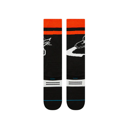 Jill Perkins Over The Calf Snow Sock - Black