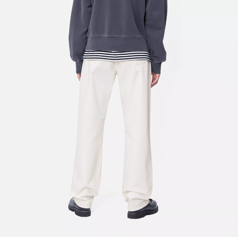 W' Noxon Pant - White (Rinsed)