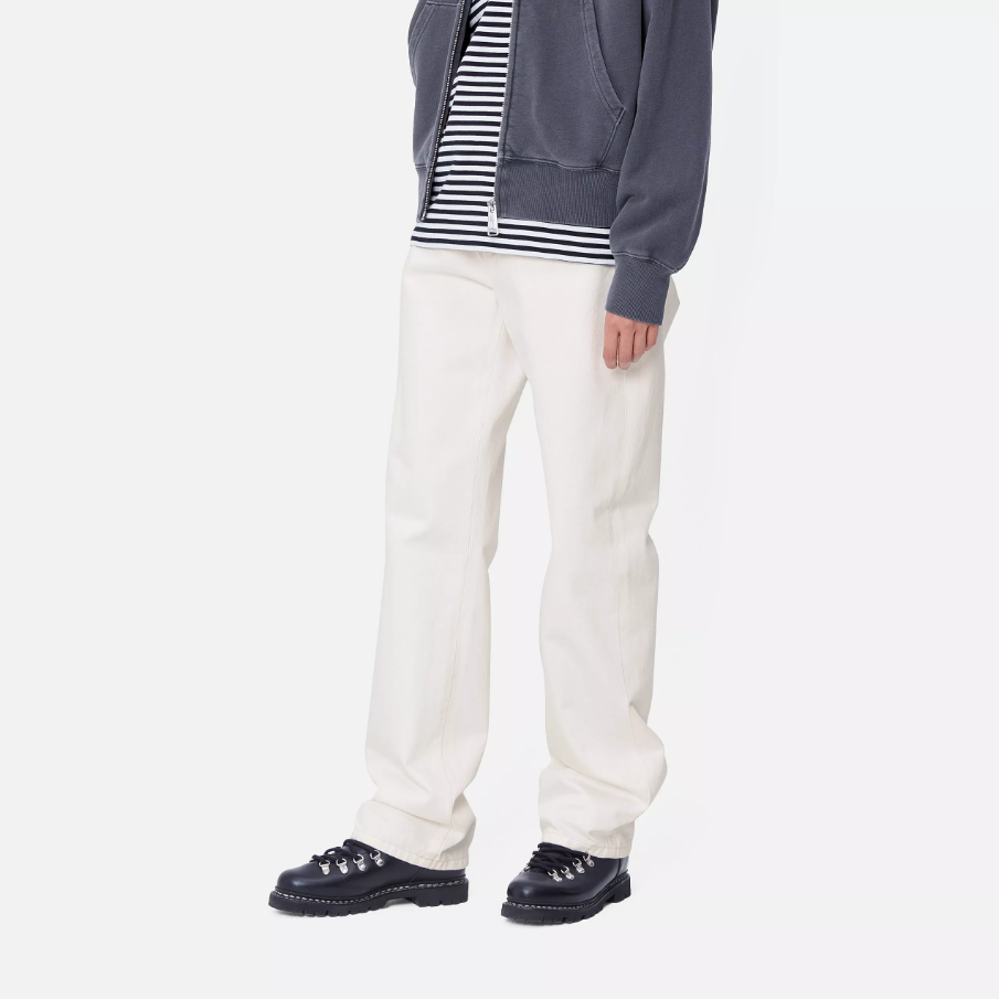 W' Noxon Pant - White (Rinsed)