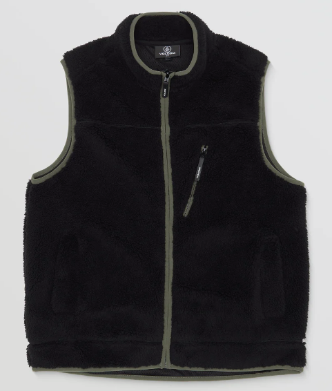 Highvi Fleece Vest - Black