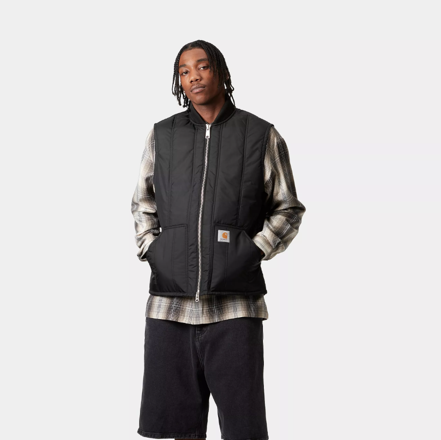 Lachlan Vest Liner - Black
