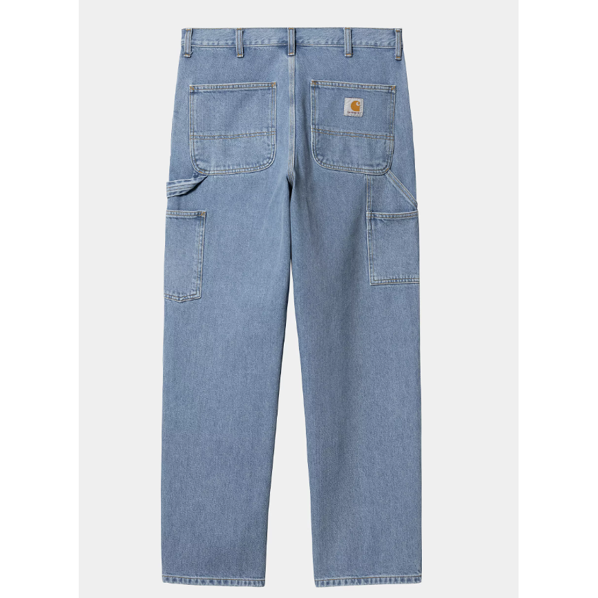 Double Knee Pant - Blue Stonebleached