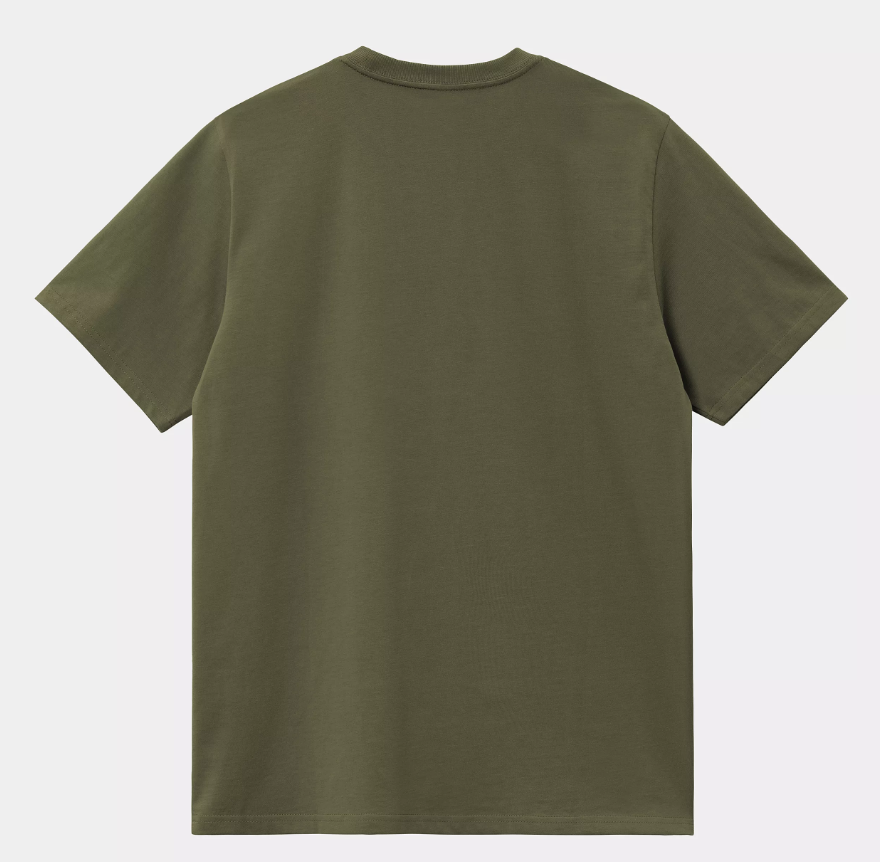 S/S Pocket T-Shirt - Dollar Green