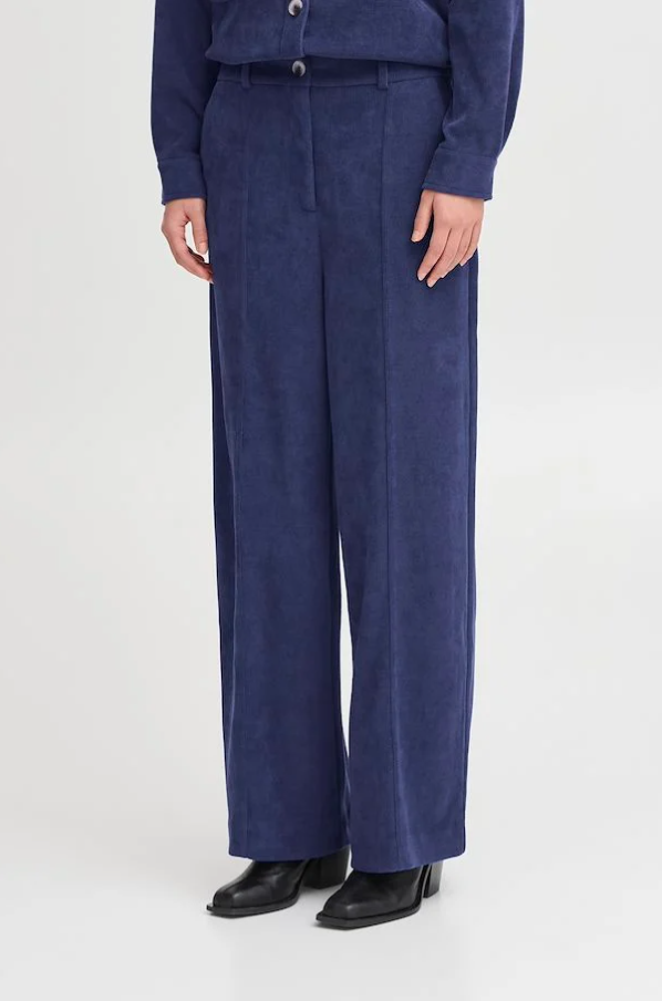 IHKATE Casual Pant Corduroy - Medieval Blue