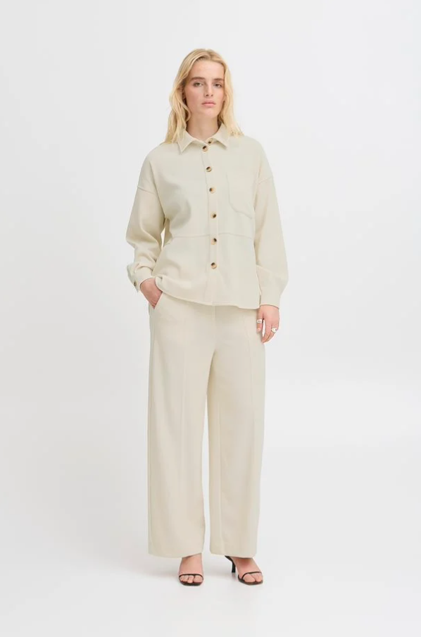 IHKATE Casual Pant Corduroy - Almond Milk