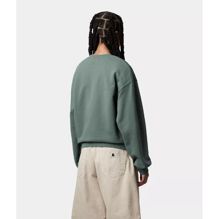 W' Casey Sweatshirt - Silver Pine/Silver