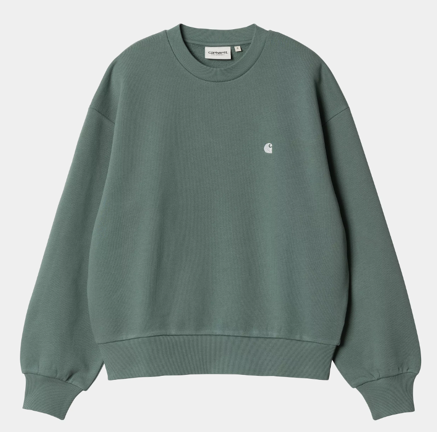 W' Casey Sweatshirt - Silver Pine/Silver