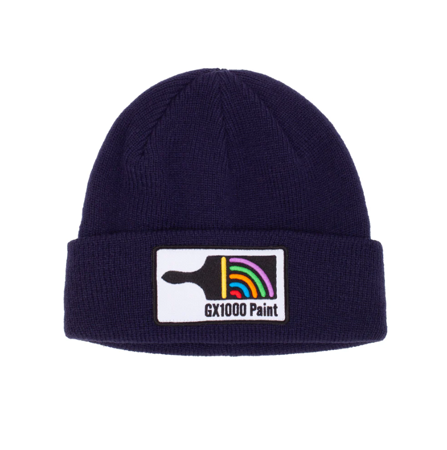 Paint Beanie - Navy