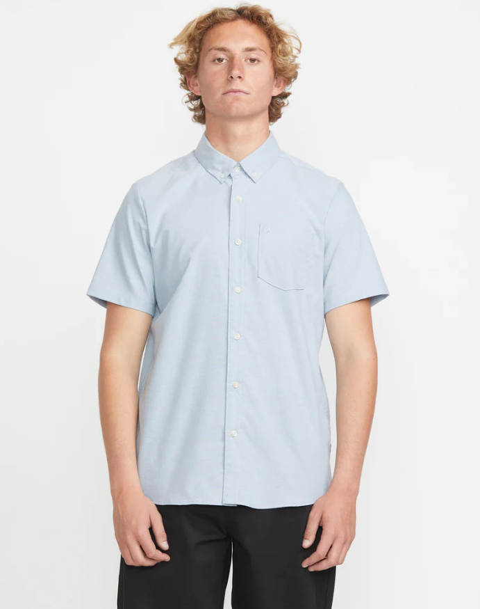 Everett Oxford Shirt - Wrecked Indigo