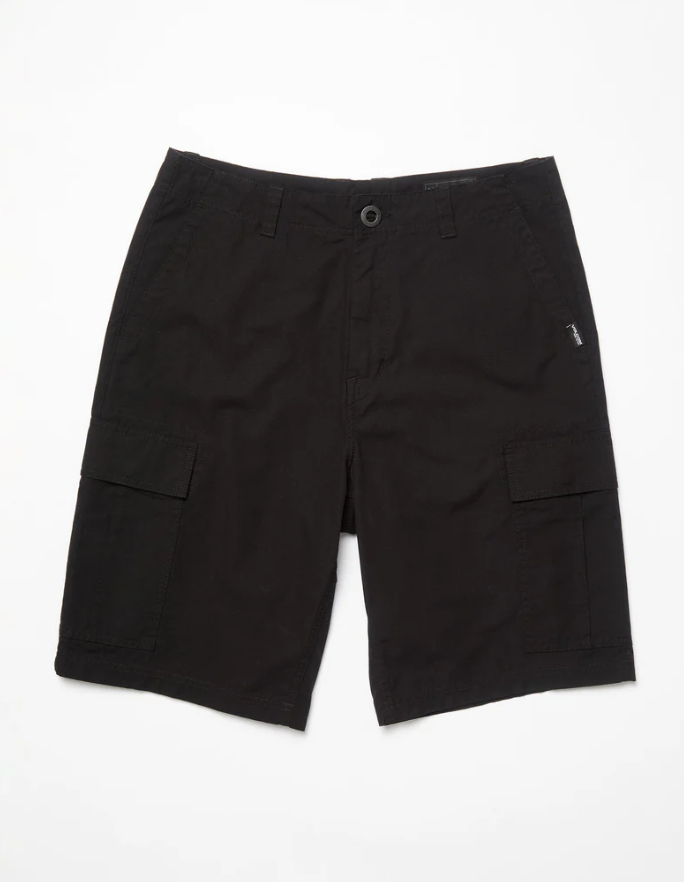Strange Tripper Cargo 22" Shorts - Black