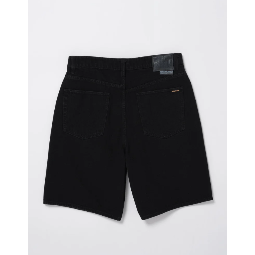 Billow Denim Shorts - Black