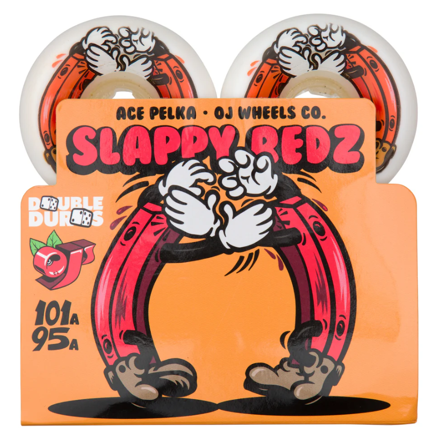 Ace Pelka Slappy Redz Double Duro 101A/95A - 58mm