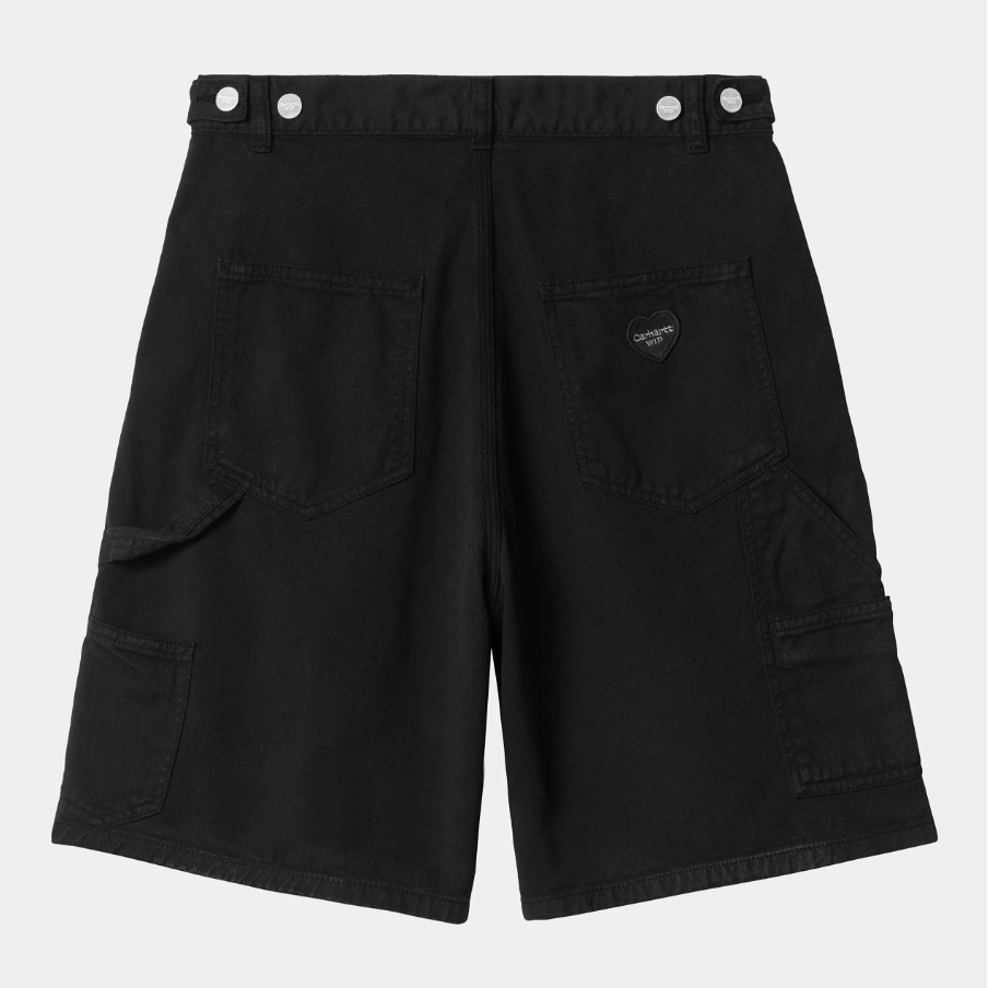 W' Drewe Short - Black rinsed