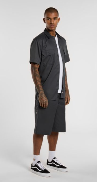 13Inch Multi Pocket Short - Charcoal Grey