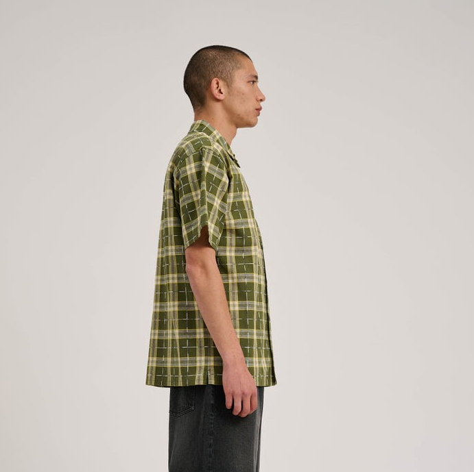 Braun Great Outdoors S/S Shirt - Iguana Check