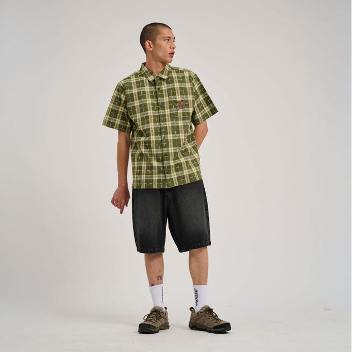 Braun Great Outdoors S/S Shirt - Iguana Check