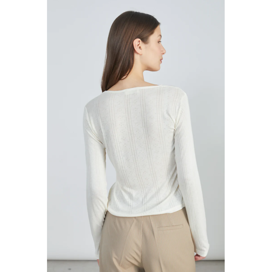 Shirt aus Viskose-Mix - White