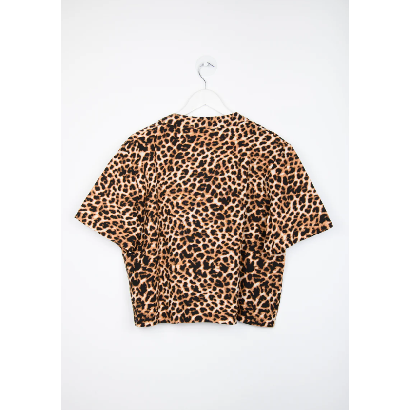 Bluse aus Viskose - Gemustert