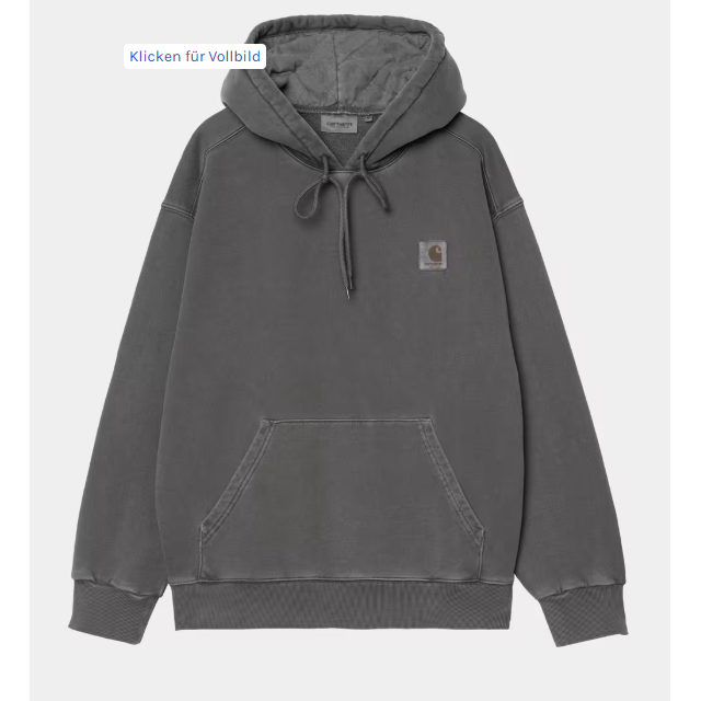 Hooded Nelson Sweater - Graphite