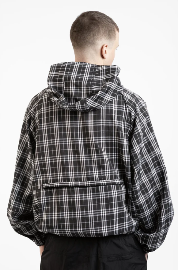 Windbreaker Yard Tartan - White/Black