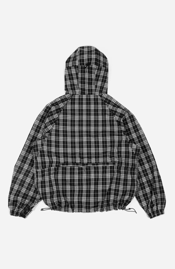 Windbreaker Yard Tartan - White/Black