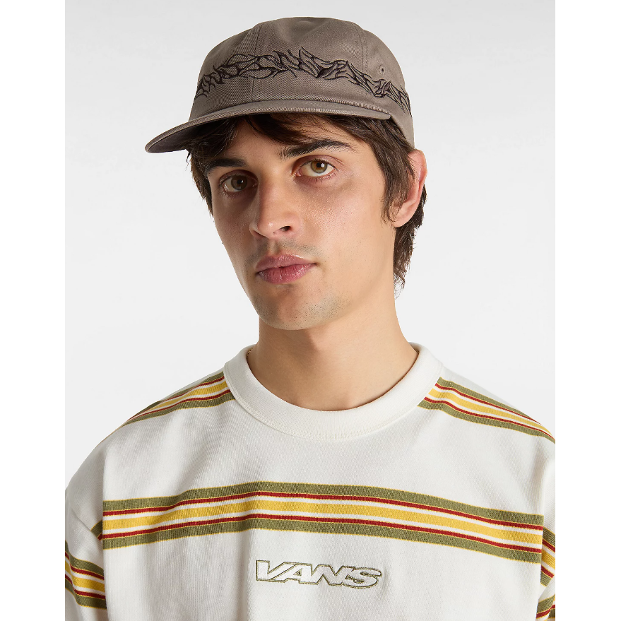 Tribal Snapback Cap - Walnut