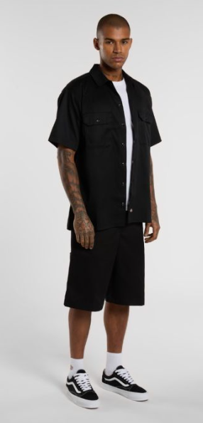 13Inch Multi Pocket Short - Black