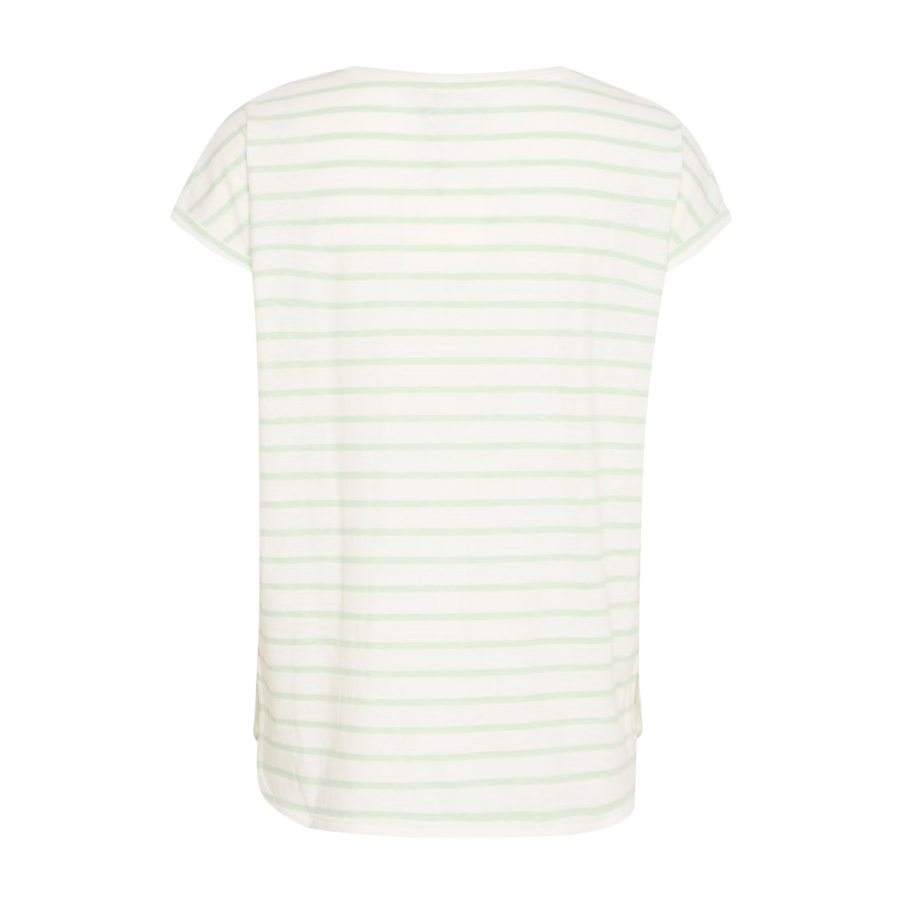 IHYULIETTA T-Shirt - Cameo Green Stripe