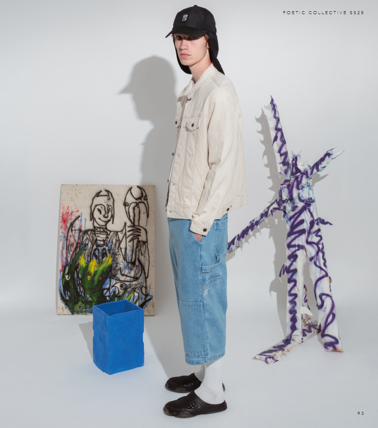 Sculptor Shorts - Light Denim