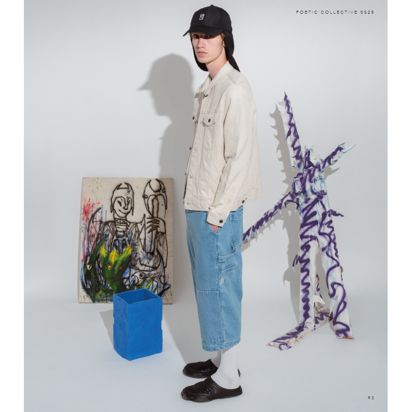 Sculptor Shorts - Light Denim