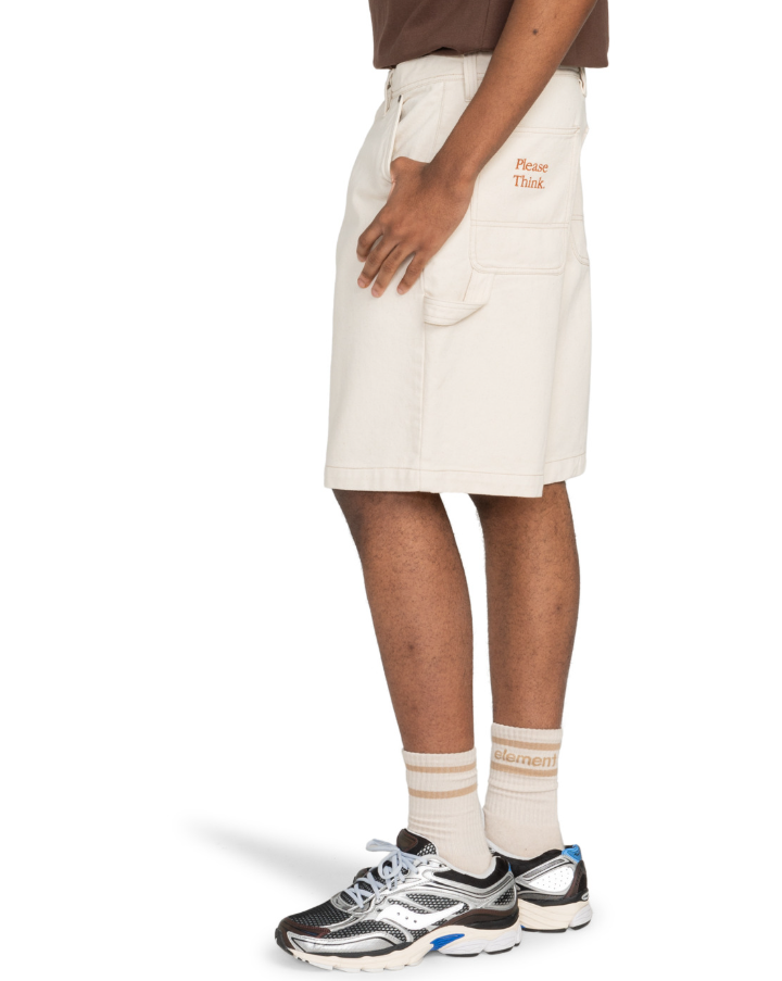 SBXE 20" Carpenter Shorts - Natural