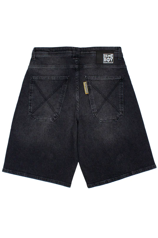 X-Tra Desperado Denim Shorts - Vintage Black