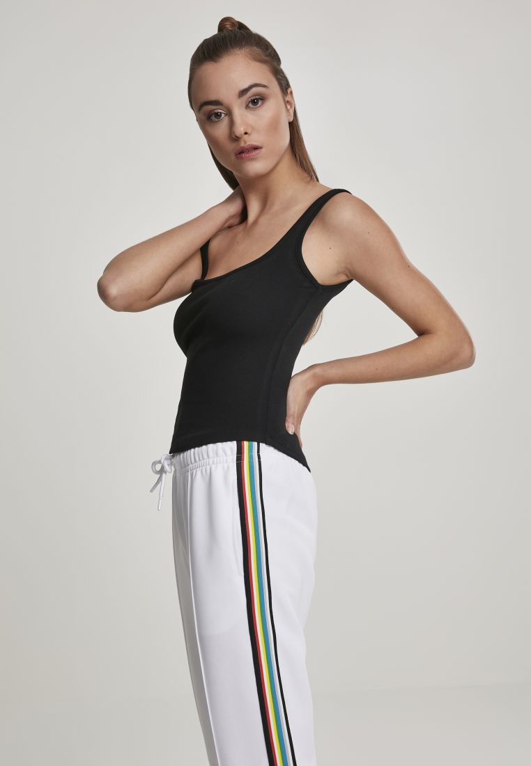 Wide Neck Top - Black