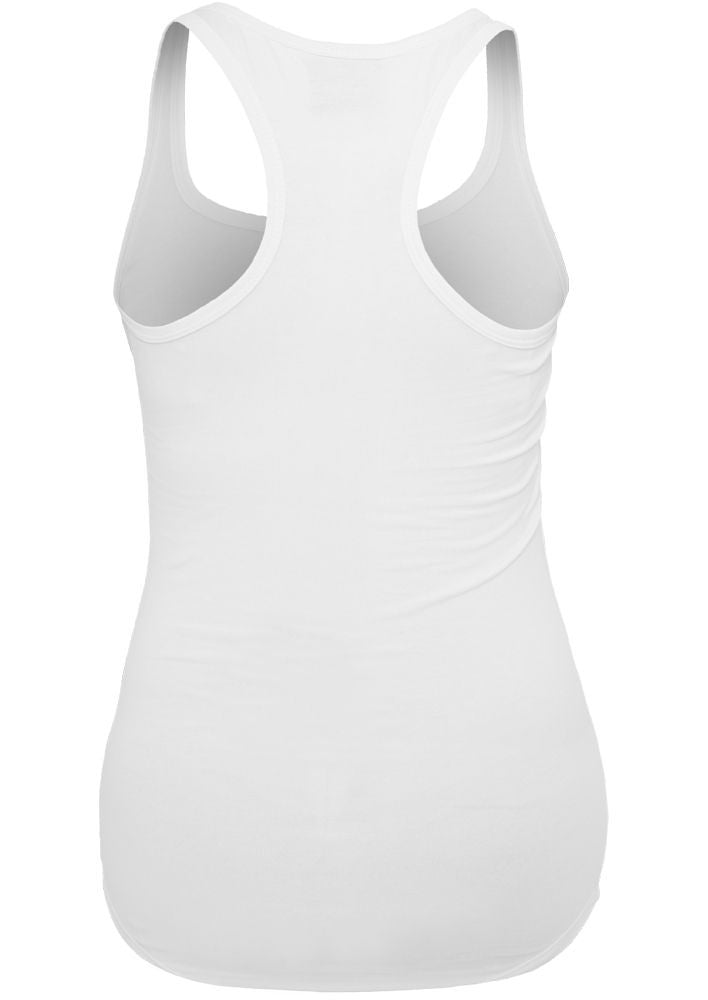 Ladies Jersey Tanktop - White