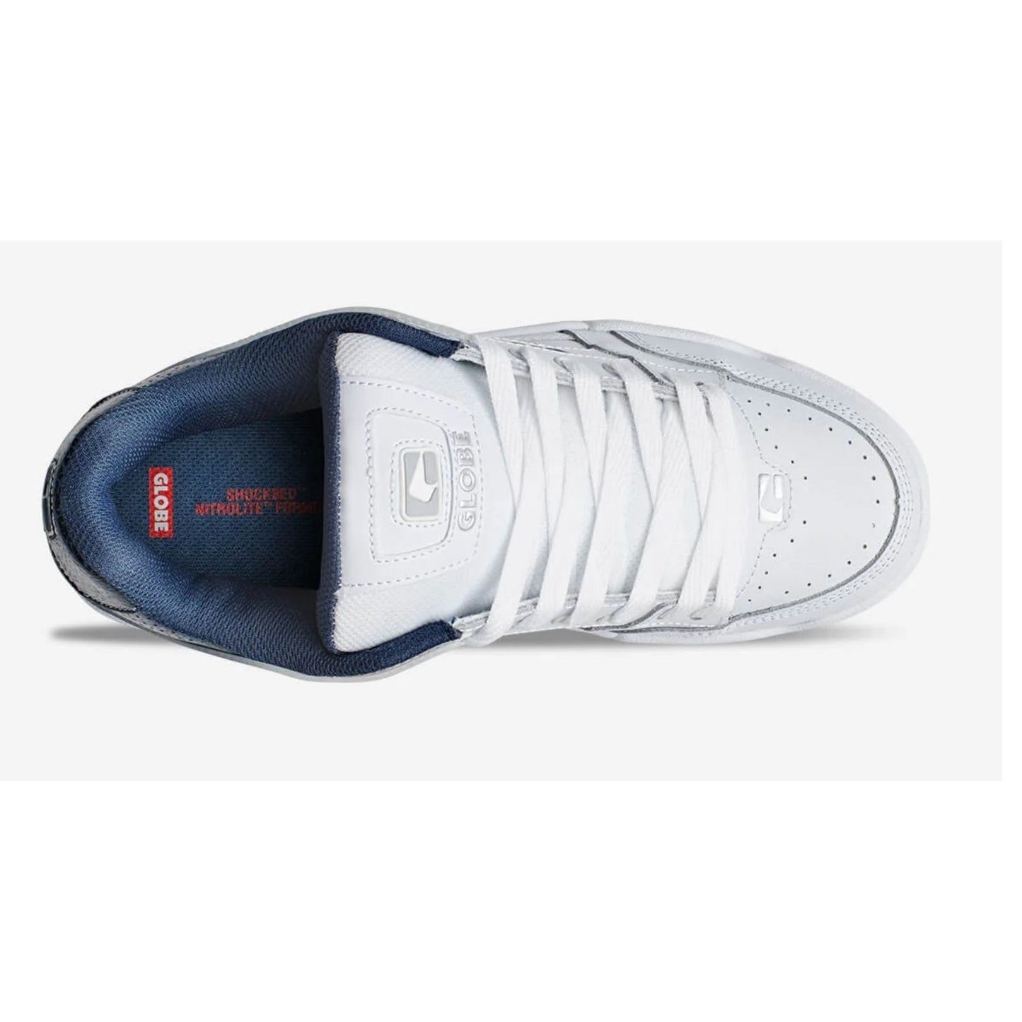 Tilt white/blue stipple