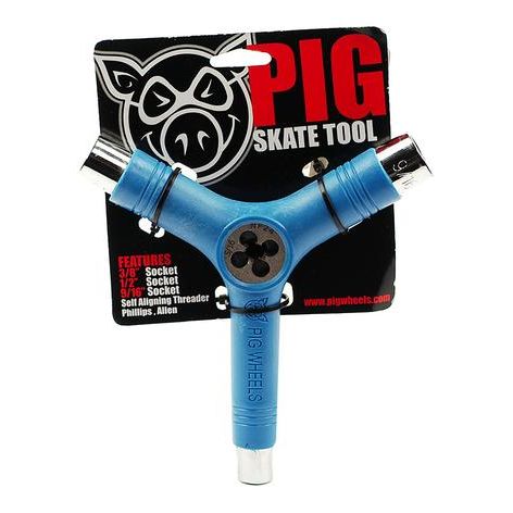 Pig Tool mit Gewindeschneider - Blue