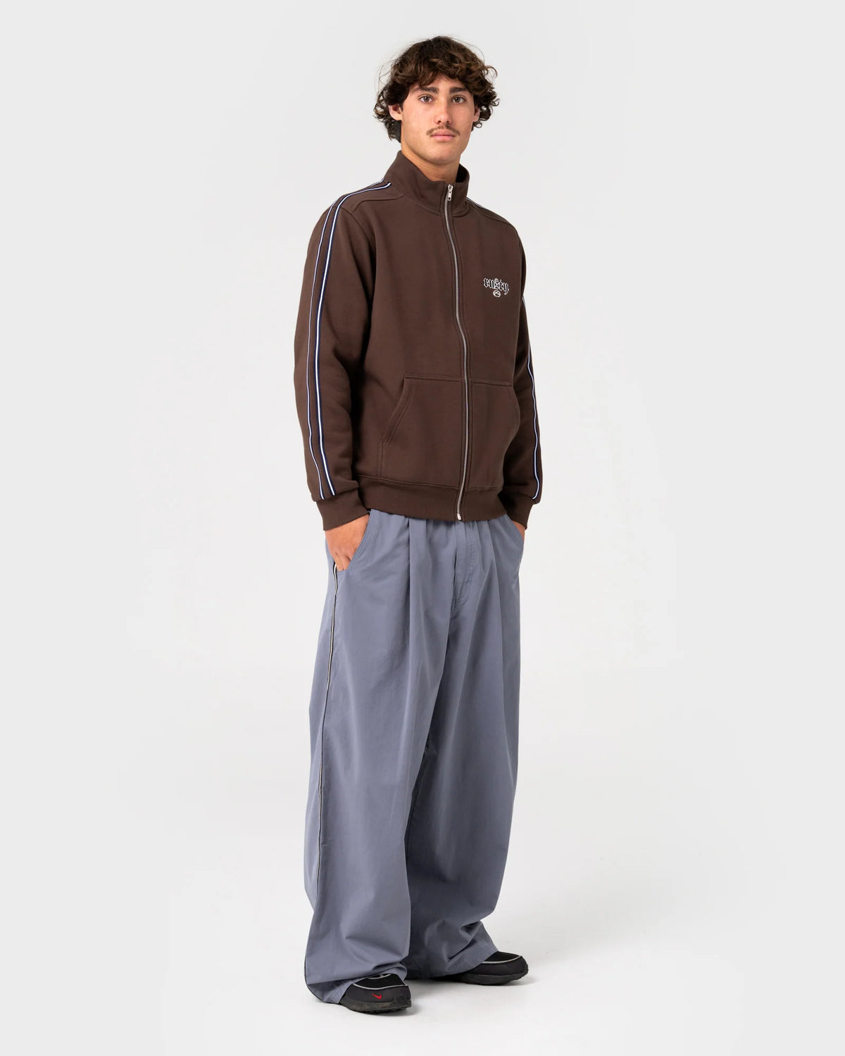 TRACKA ZIP THRU FLEECE