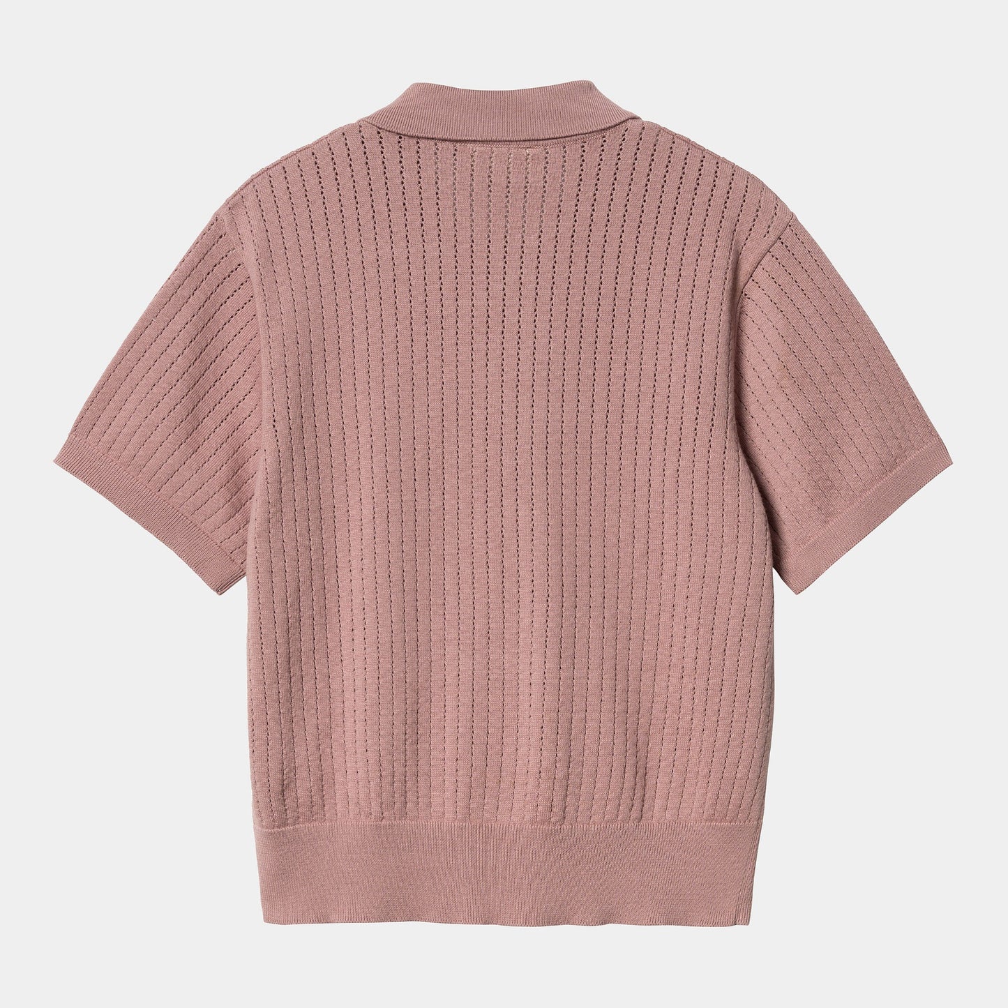 W' S/S Norlina Polo - Dusty Fuchsia