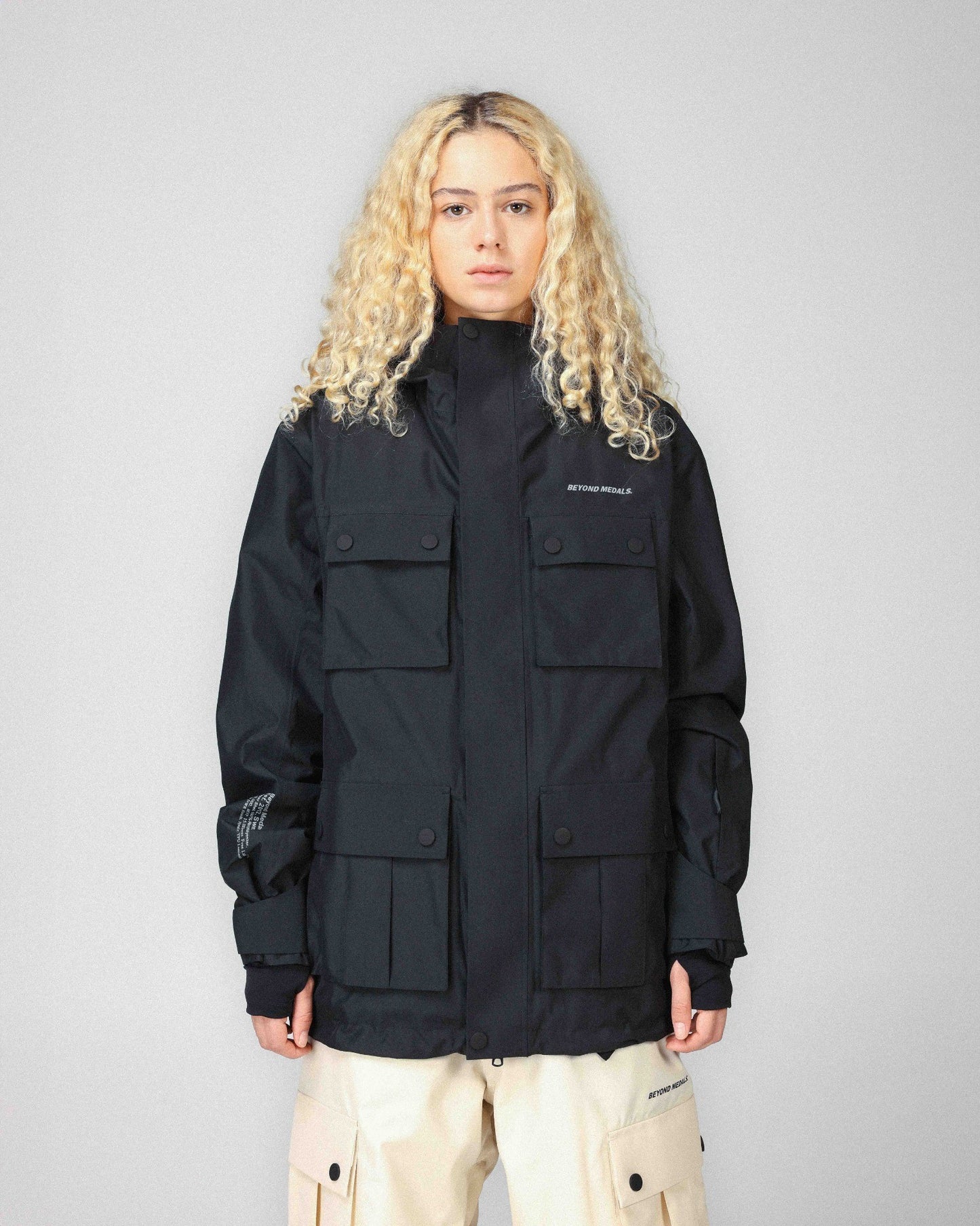 Cargo Jacket - black