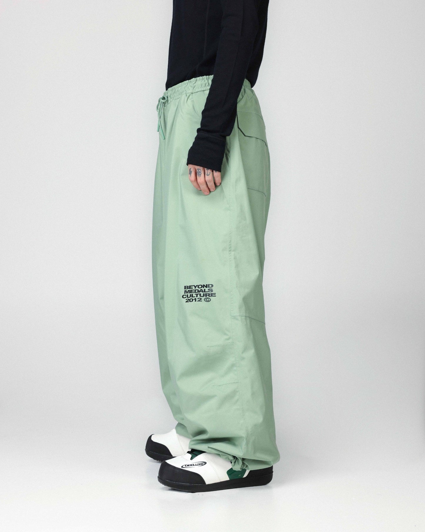 Park Pants - mean green
